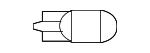  Лампа накаливания 7B0945102 VAG 7B0 945 102