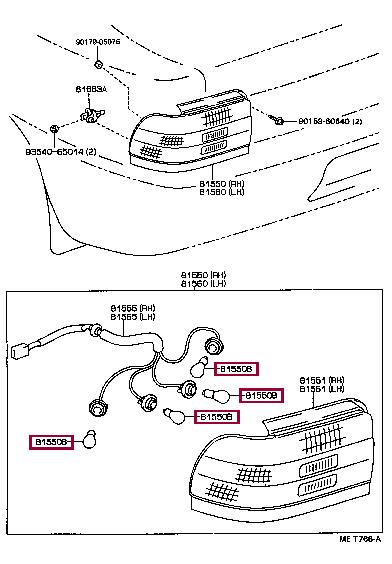  Лампа накаливания 9913221270 Toyota 99132-21270