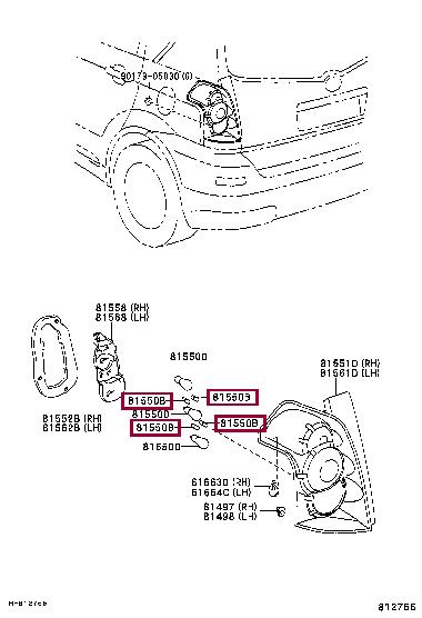  Лампа накаливания 90981WC002 Toyota 90981-WC002