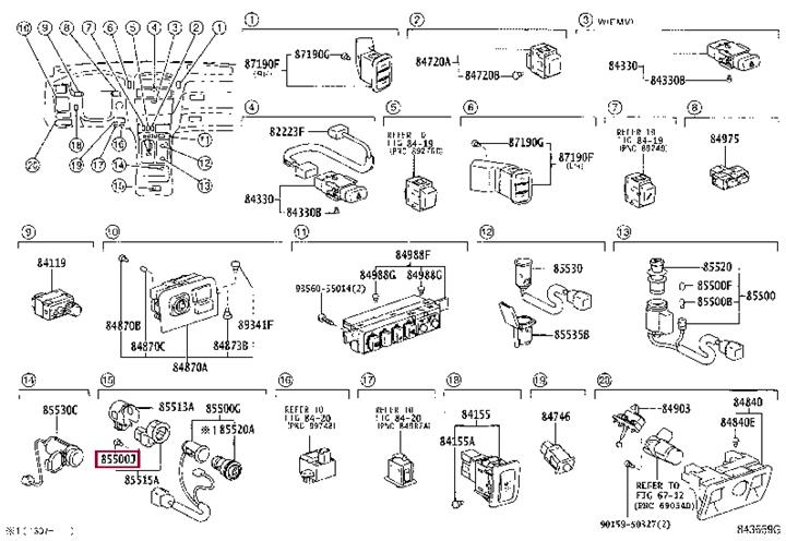  Лампа галогенная 9001001022 Toyota 90010-01022