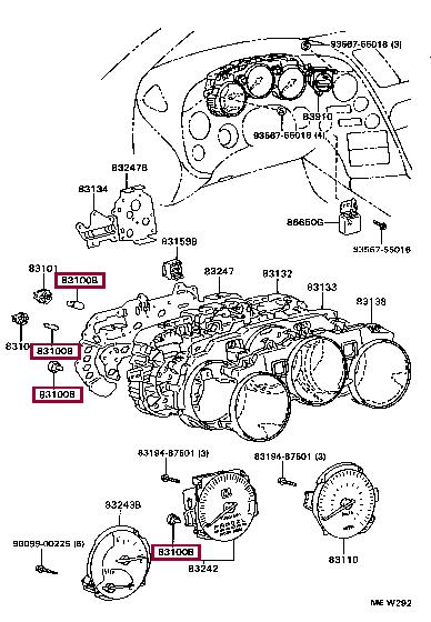  Лампа галогенная 8311924670 Toyota 83119-24670