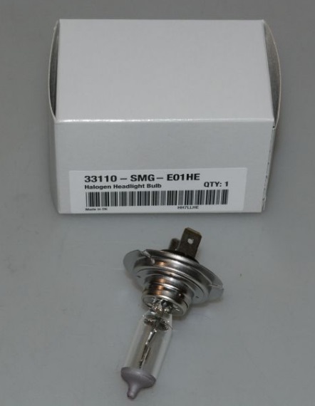  Лампа галогенная H7 12V 55W 33110SMGE01HE Honda 33110-SMG-E01HE