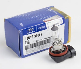  Лампа галогенная H8 12V 35W 1864935009 HyundaiKia 18649 35009