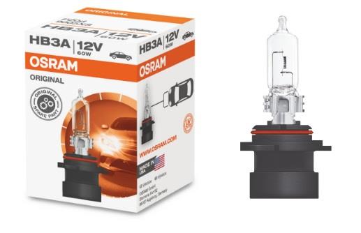  Лампа галогенная Osram Original HB3A 12V 60W 9005XS Osram 9005XS