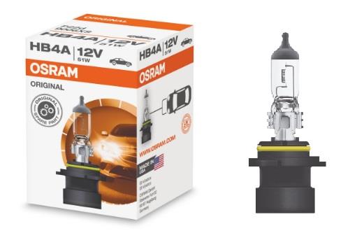  Лампа галогенная Osram Original HB4A 12V 51W 9006XS Osram 9006XS