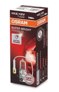  Лампа галогенная Osram Off-Road Super Bright Premium H3 12V 100W 62201SBP Osram 62201SBP