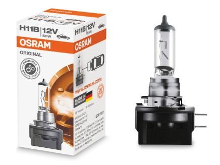  Лампа галогенная Osram Original H11B 12V 55W 64241 Osram 64241