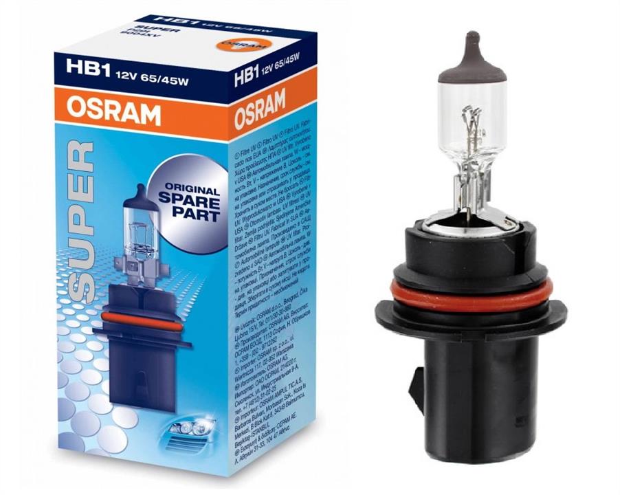  Лампа галогенная Osram Super HB1 12V 6545W 9004XV Osram 9004XV