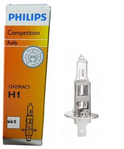  Лампа галогенная Philips Rally H1 12V 85W 12425RAC1 Philips 12425RAC1