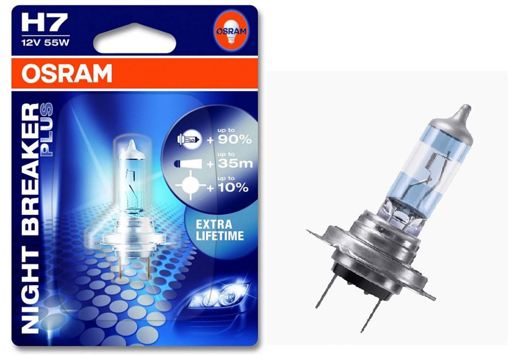  Лампа галогенная Osram H7 12V 55W 64210NBP01B Osram 64210NBP-01B