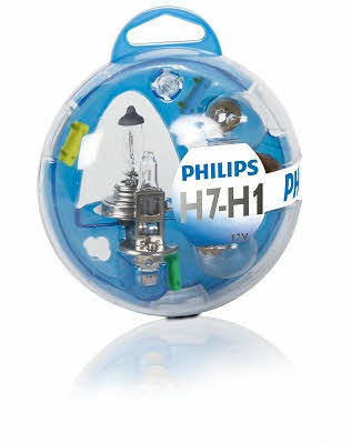  Набор запасных ламп Philips Essential Box H1H7 12V 55720EBKM Philips 55720EBKM