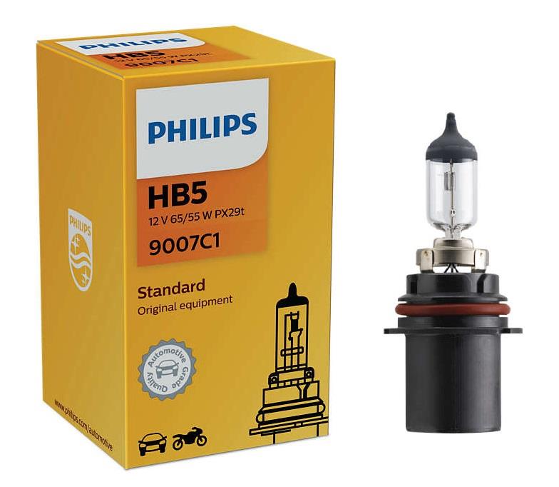  Лампа галогенная Philips Standard HB5 12V 6555W 9007C1 Philips 9007C1