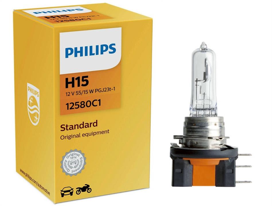  Лампа галогенная Philips Standard H15 12V 5515W 12580C1 Philips 12580C1