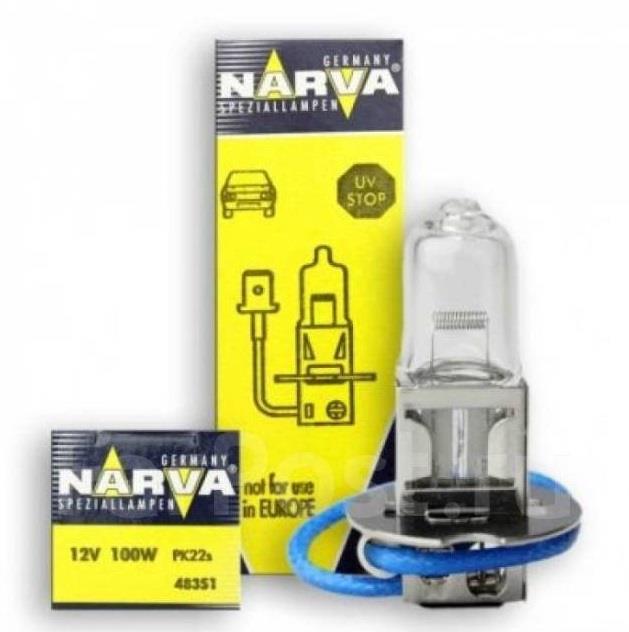  Лампа галогенная Narva RALLYE FOR Off-Road H3 12V 100W 483513000 Narva 483513000