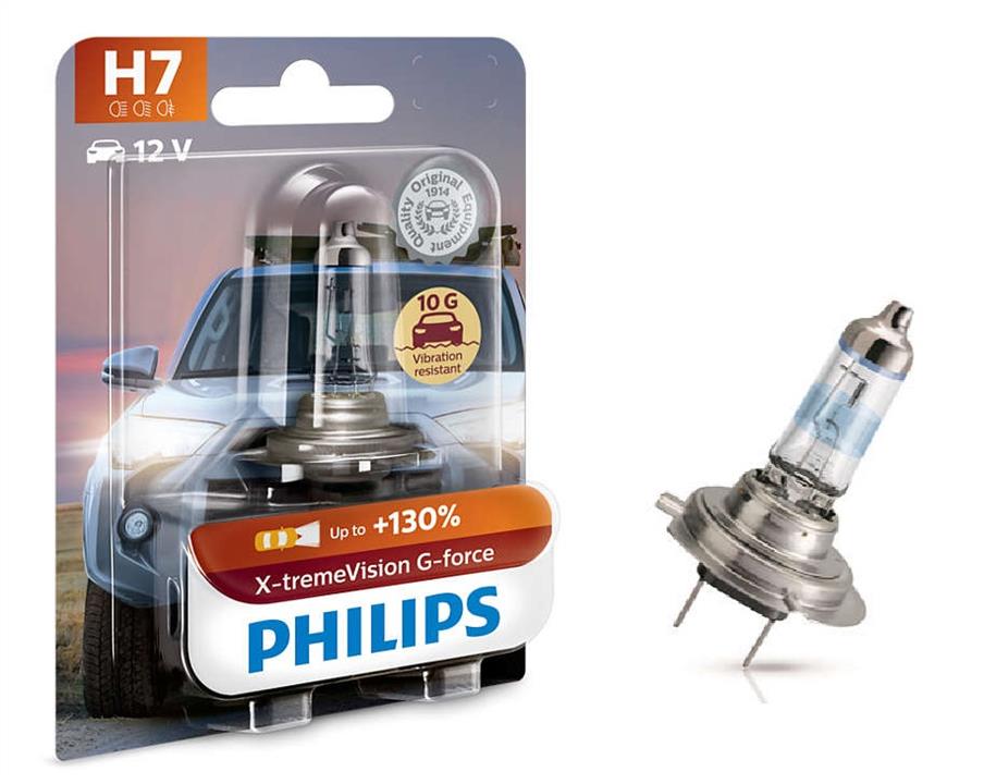  Лампа галогенная Philips X-tremeVision G-force +130% H7 12V 55W 12972XVGB1 Philips 12972XVGB1