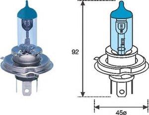  Лампа галогенная H4 12V H412BL Magneti marelli H4 12 BL