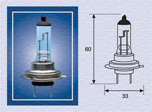  Лампа галогенная H7 24V 70W H724 Magneti marelli H7 24