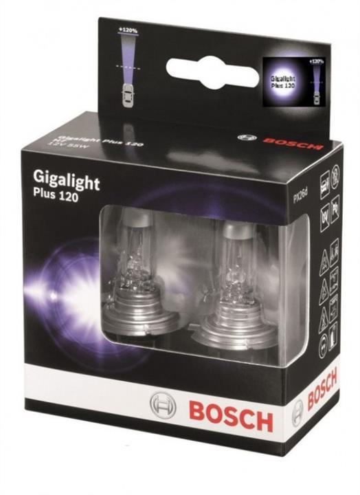  Лампа галогенная Bosch Gigalight Plus 120 H4 12V 6055W 2 шт.1987301106 Bosch 1 987 301 106