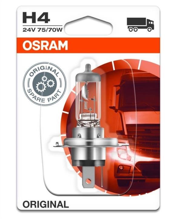  Лампа галогенная H4 24V 7570W 64196BLI Osram 64196-BLI