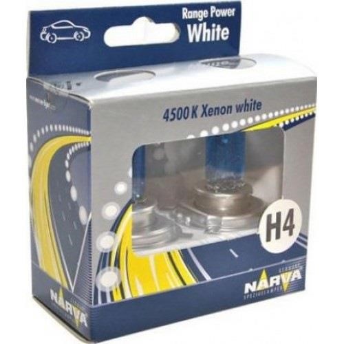  Лампа галогенная Narva RangePowerWhite H4 12V 6055W 48680 Narva 48680