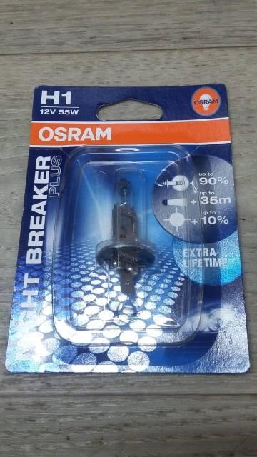  Лампа галогенная Osram H1 12V 55W 64150NBP01B Osram 64150NBP01B