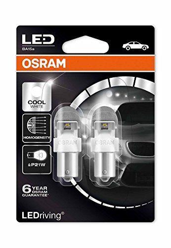  Лампа светодиодная Osram LEDriving CoolWhite P21W 12V BA15s 2 шт.7556CW02B Osram 7556CW-02B