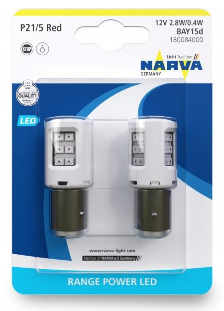  Лампа светодиодная Narva Range Power LED P215W 12V BAY15d 180084000 Narva 180084000