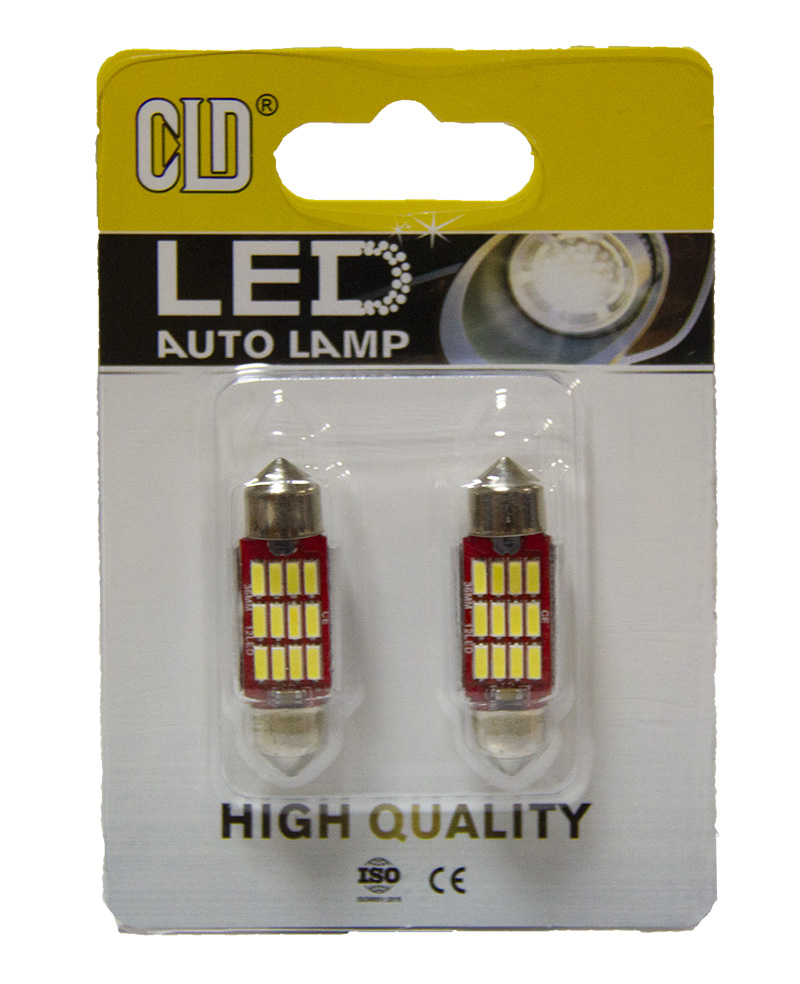  Комплект светодиодных ламп CLD L22109CHW C5W 36 mm CANBUS LED 2 шт