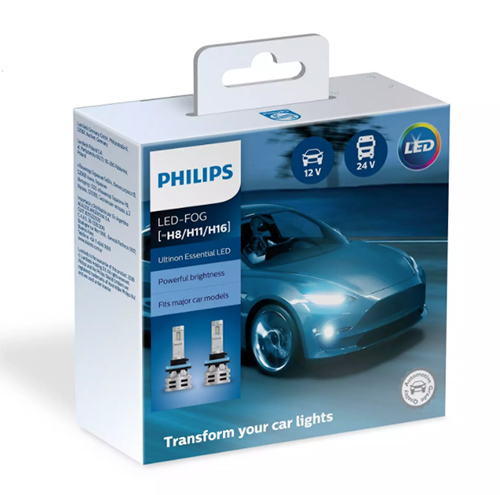  Лампа светодиодная Philips Ultinon Essential LED P22dP20d 12V 11005UE2X2