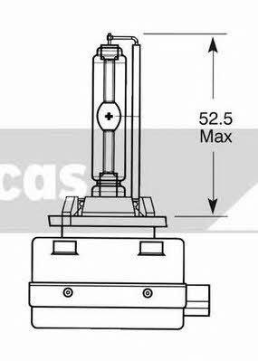  Лампа ксеноновая D1S 85V 35W LLD1S Lucas Electrical LLD1S