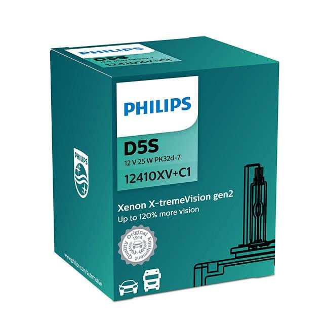  Лампа ксеноновая Philips X-tremeVision D5S 12V 25W 12410XV2C1 Philips 12410XV2C1