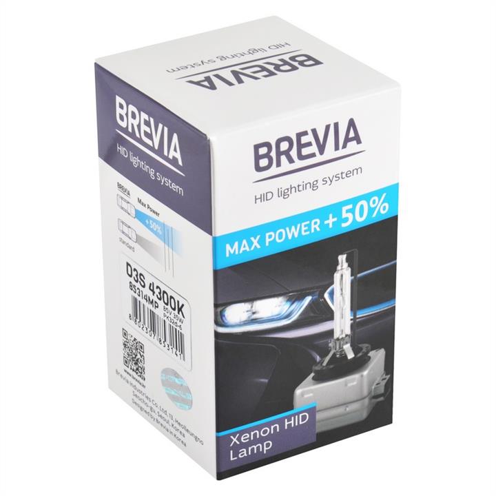  Лампа ксеноновая Brevia Max Power +50% D3S 42V 35W 85314MP Brevia 85314MP