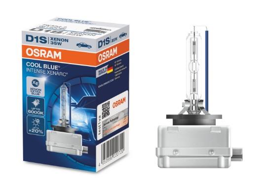  Лампа ксеноновая Osram Xenarc Cool Blue Intense +20% D1S 85V 35W 6000K 66140CBI Osram 66140CBI