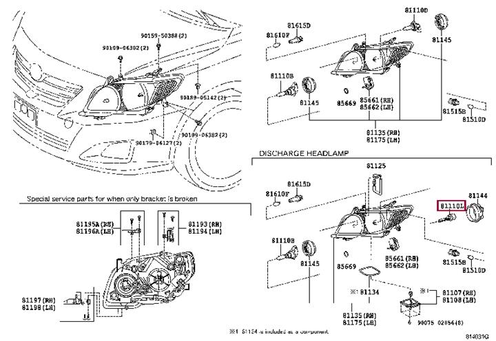  Лампа ксеноновая 9098120029 Toyota 90981-20029