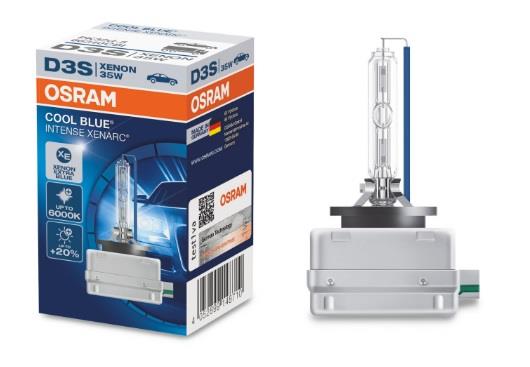  Лампа ксеноновая Osram Xenarc Cool Blue Intense +20% D3S 42V 35W 6000K 66340CBI Osram 66340CBI