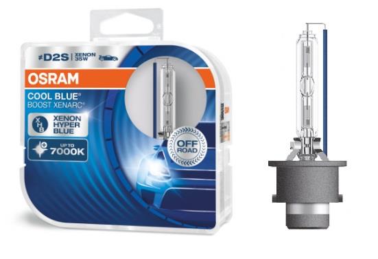  Лампа ксеноновая Osram Cool Blue Boost Xenarc D2S 85V 35W 7000K 2 шт.66240CBBHCB Osram 66240CBB-HCB