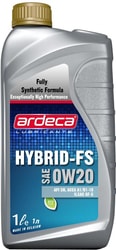 Моторное масло Ardeca HYBRID-FS 0W-20 1л