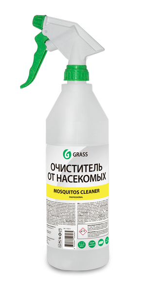  очиститель следов насекомых! Mosquitos Cleaner professional с проф.тригером 1л