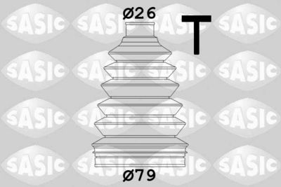 4003460 SASIC Комплект пыльника, приводной вал