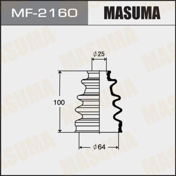 MF2160 MASUMA Комплект пыльника, приводной вал