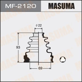 MF2120 MASUMA Комплект пыльника, приводной вал