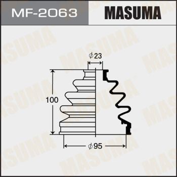 MF2063 MASUMA Комплект пыльника, приводной вал