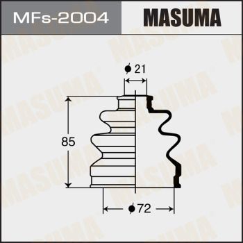 MFs2004 MASUMA Комплект пыльника, приводной вал