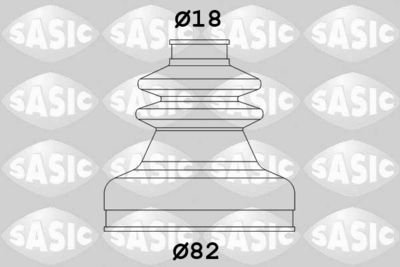 2873713 SASIC Комплект пыльника, приводной вал