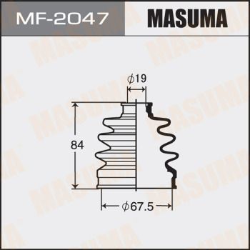 MF2047 MASUMA Комплект пыльника, приводной вал