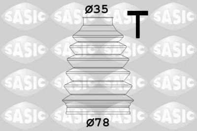 4003457 SASIC Комплект пыльника, приводной вал