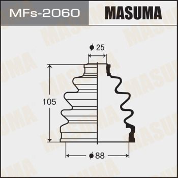 MFs2060 MASUMA Комплект пыльника, приводной вал