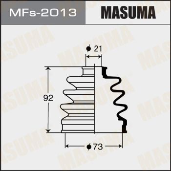 MFs2013 MASUMA Комплект пыльника, приводной вал