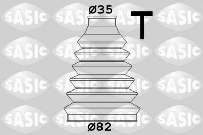 2933313 SASIC Комплект пыльника, приводной вал