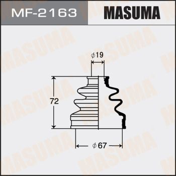 MF2163 MASUMA Комплект пыльника, приводной вал